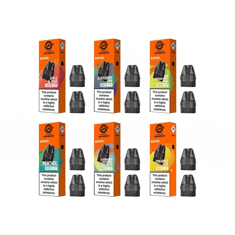 VAPORESSO デリシウ 交換用ポッド 20mg (2個入り/箱)