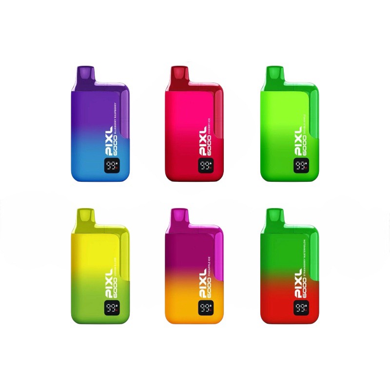 PIXL 6000 ニコチン入り使い捨て電子タバコベイプ