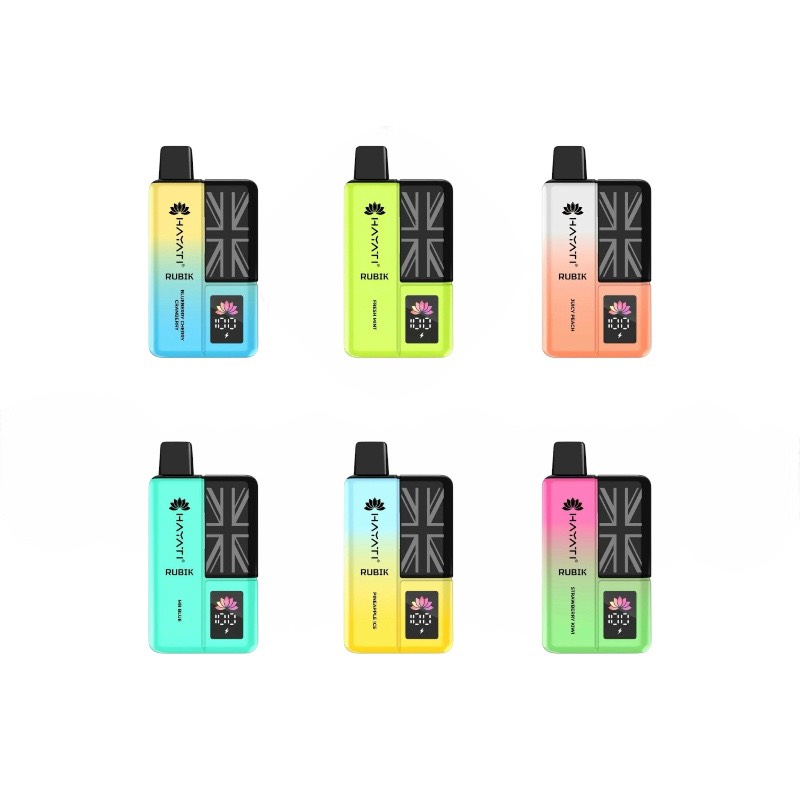HAYATI RUBIK 7000 20mg ニコチン入り使い捨て電子タバコベイプ