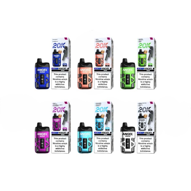 VAPES BAR ANGEL 20K+ 20mg ニコチン入りベイプ電子タバコ