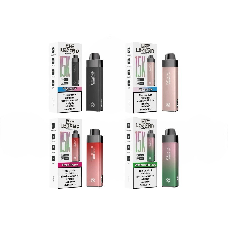 ELUX ENE LEGEND 15K 20mg ニコチン入り使い捨て電子タバコベイプ