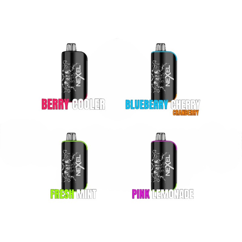 NEXEL THUNDER 15K 20mg ニコチン入り使い捨て電子タバコベイプ