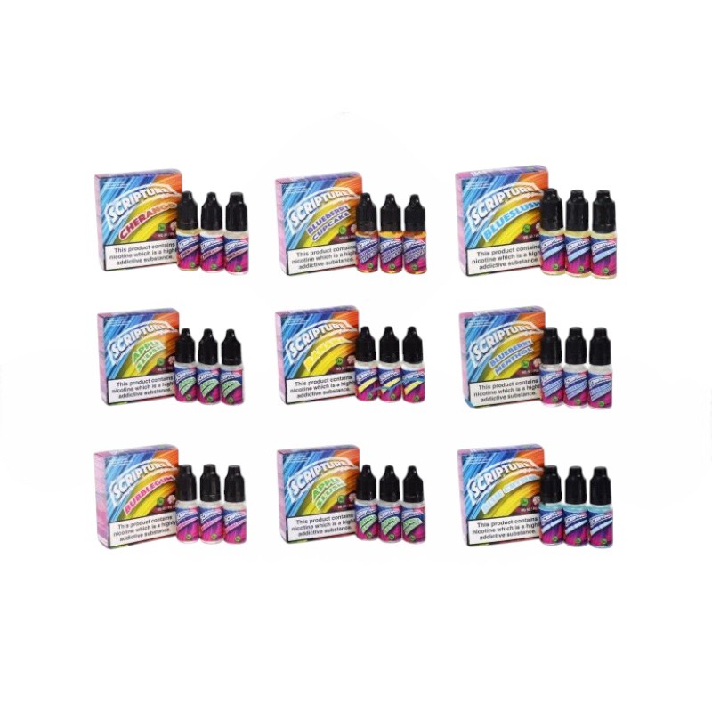 Vampire Vape SCRYPTION（スクリプション）ニコチンリキッド10ml x 3本セット