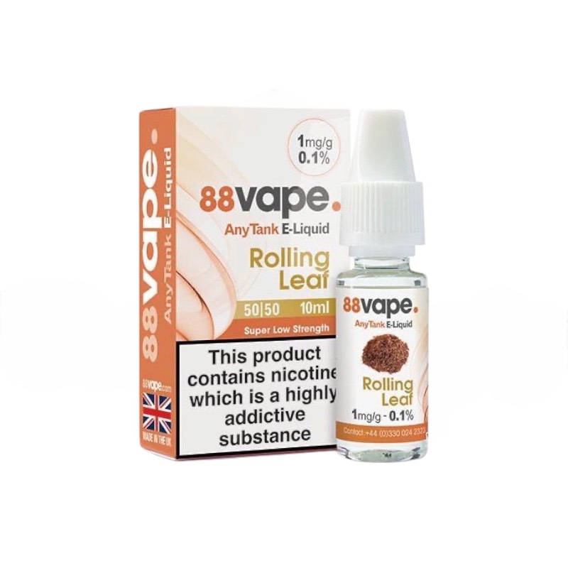 88Vape AnyTank E-Liquid Rolling Leaf（ローリングリーフ）10ml