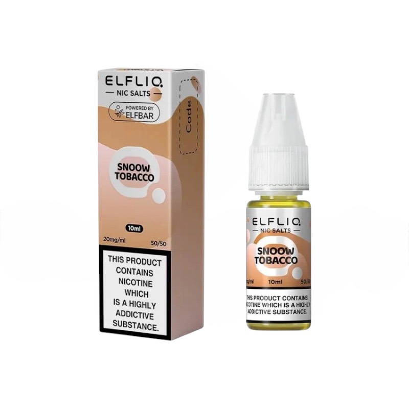 ELFLIQ Nic Salts Snoow Tobacco（スノータバコ） 10ml