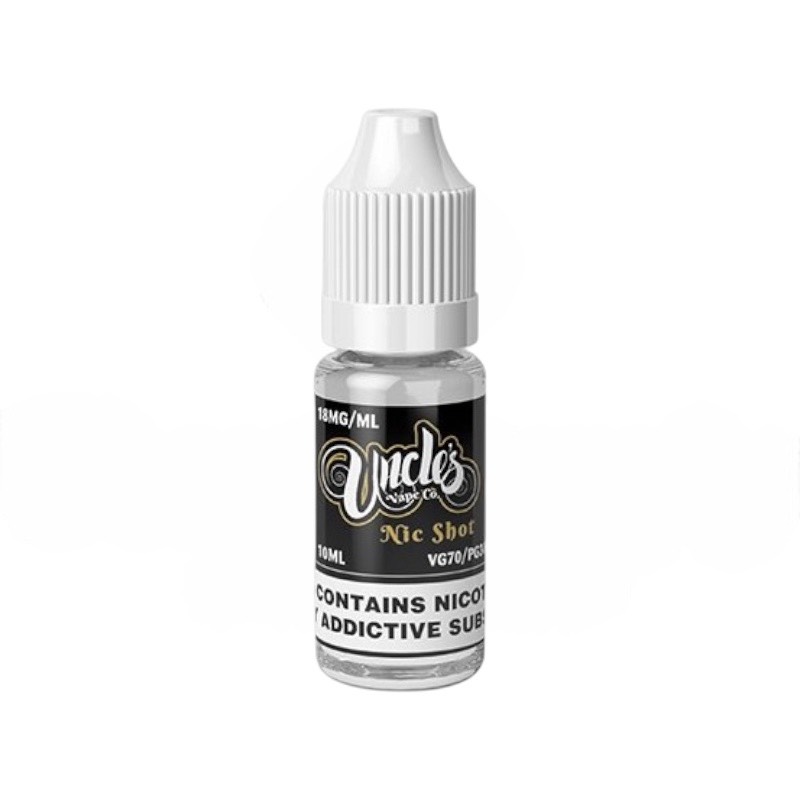 Uncles Vape Co ニコチンショット 18mg 10ml