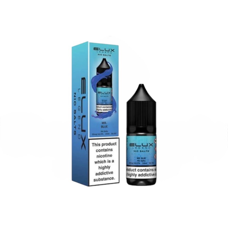 ELUX LEGEND ニコチンソルトリキッド ニコチン濃度 5mg/ml（0.5%） フレーバー複数あり 10ml