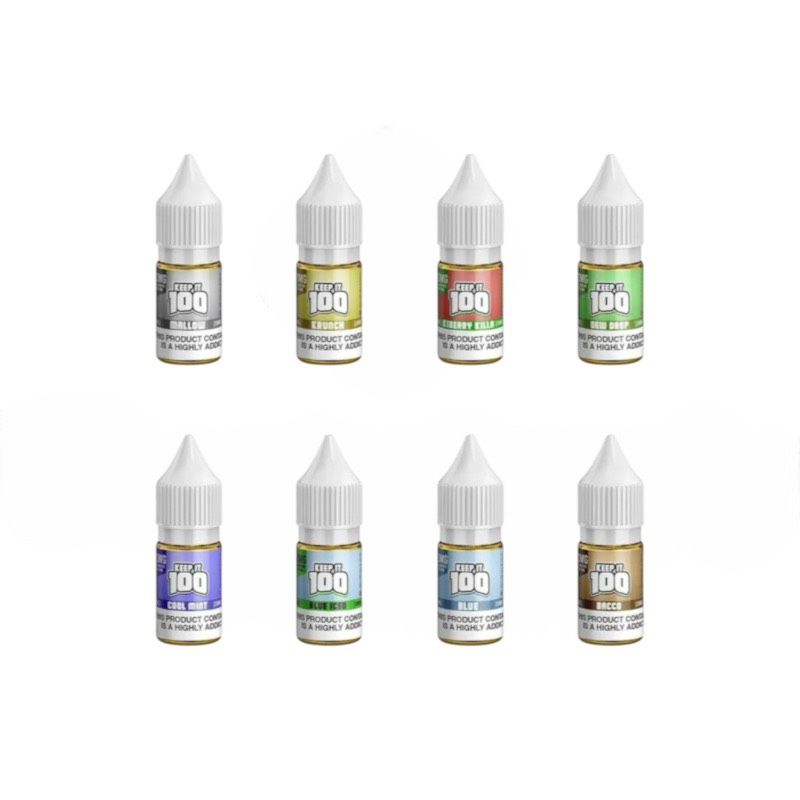 KEEP IT 100 ニコチンソルトリキッド 10ml x 10本セット