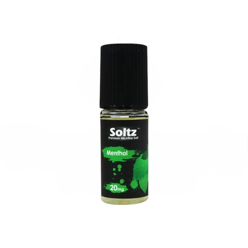 SOLTZ MENTHOL プレミアム ニコチンソルト 10ml x 5本セット