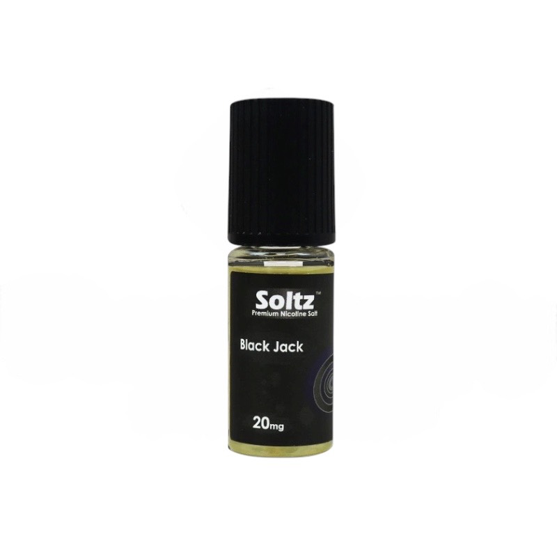 SOLTZ BLACK JACK プレミアム ニコチンソルト 10ml x 5本セット