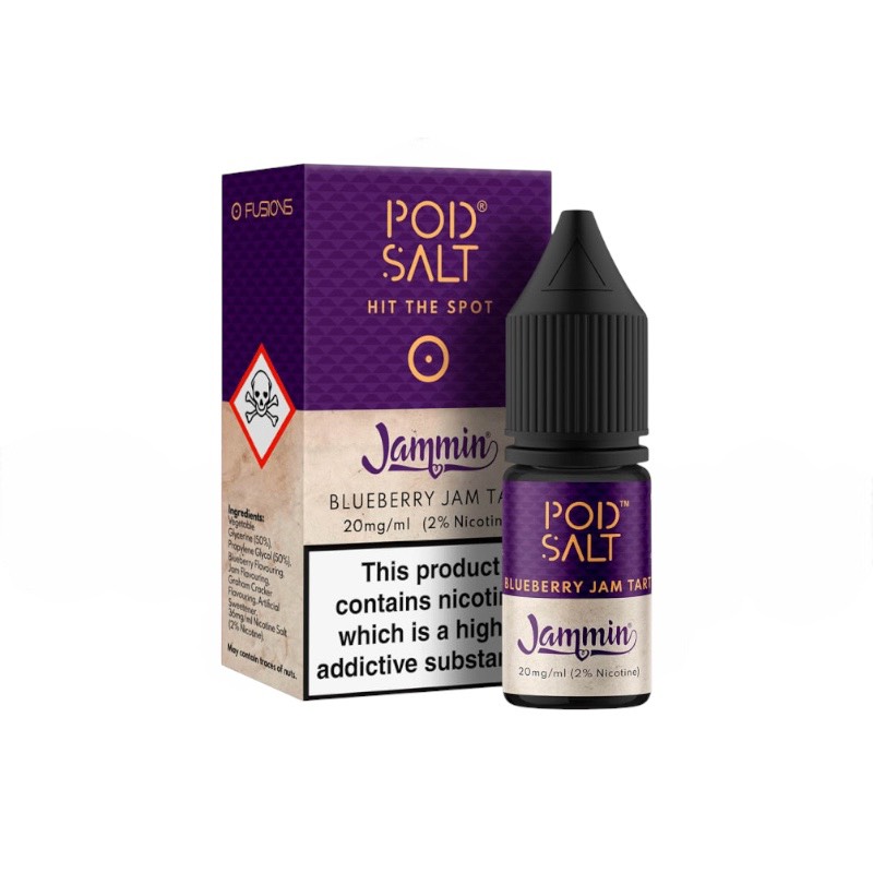 POD SALT JAMMIN BLUEBERRY JAM TART ニコチンソルト
