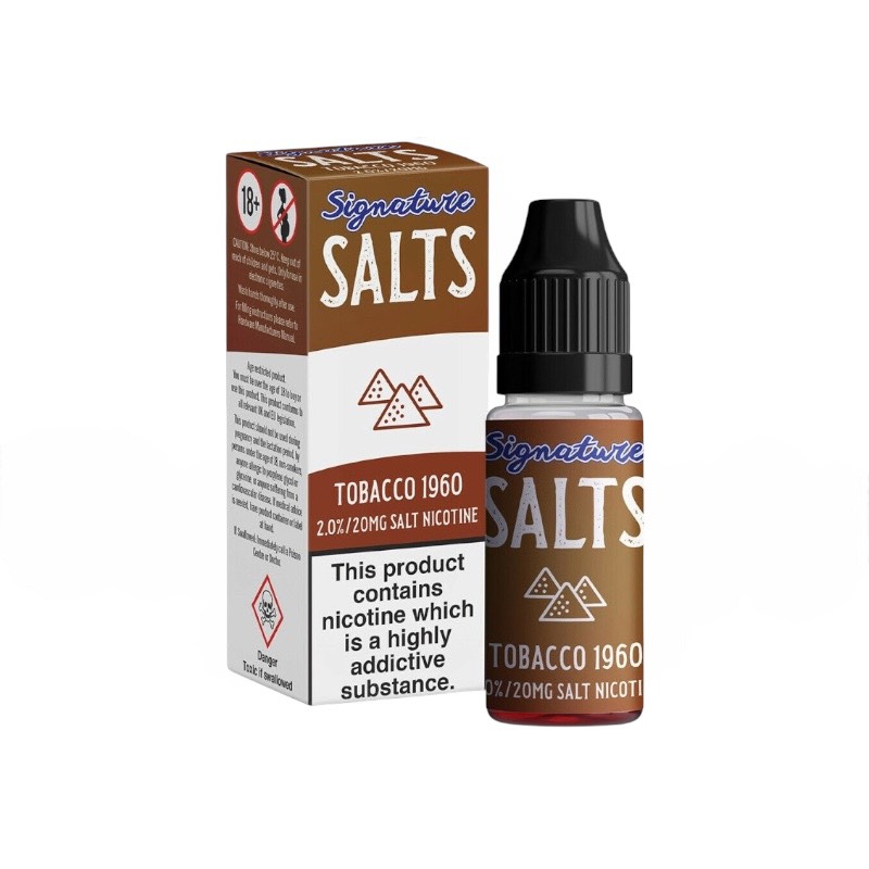 Signature Salts タバコ 1960 ニコチンソルトリキッド 10ml