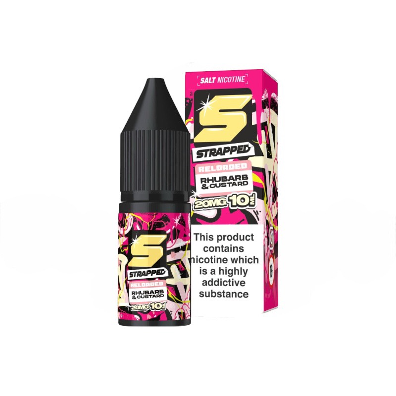STRAPPED ルバーブ&カスタードニコチンソルトリキッド 10ml