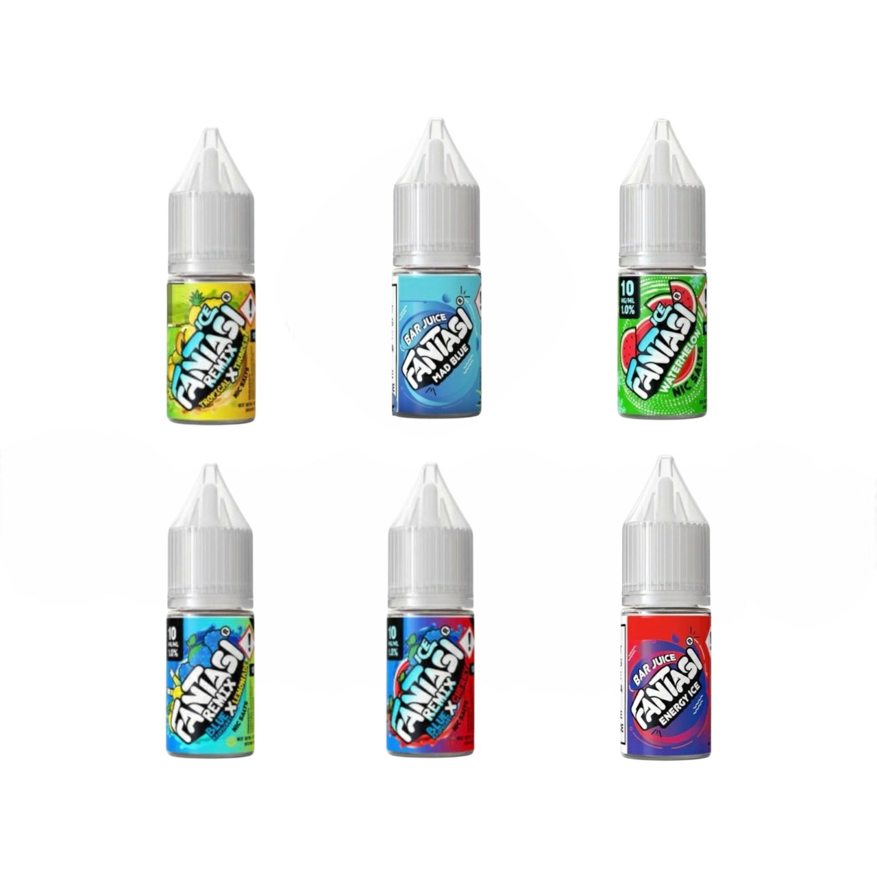 Fantasi ニコチンソルト10mg・20mg｜フルーツ系VAPEリキッド 50VG/50PG 10ml